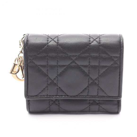 DIOR Black Leather Wallet - Picture 1 of 13